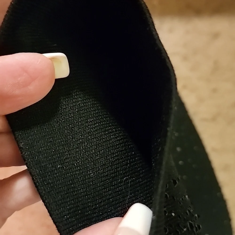 ID Required Black Sparkle Boots - Picture 8 of 9